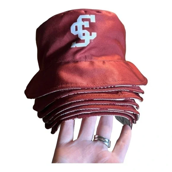 Santa Clara University unisex logo bucket hat (A1) - Picture 7 of 10